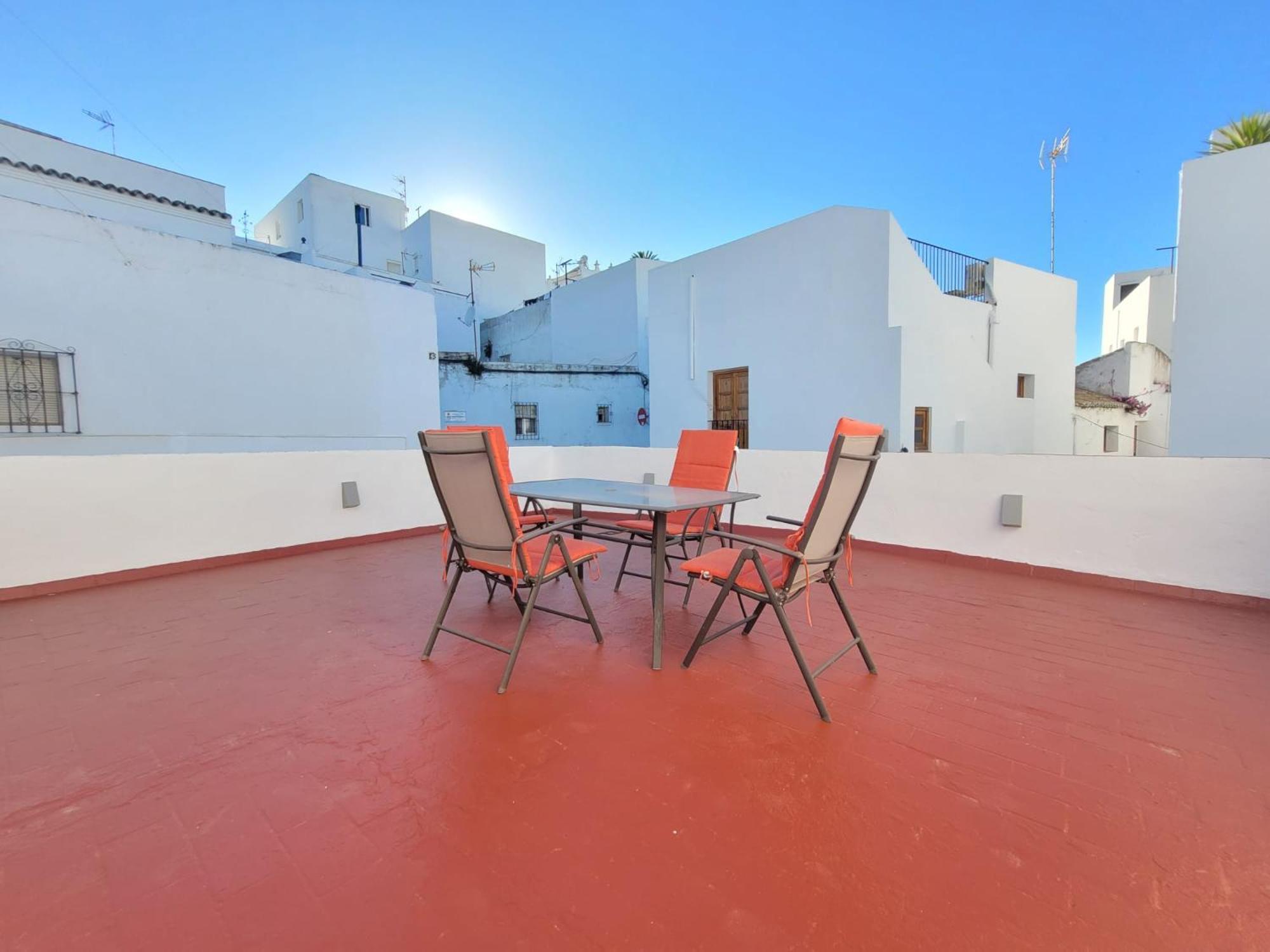 Casa La Aurora Lägenhet Vejer de la Frontera Exteriör bild