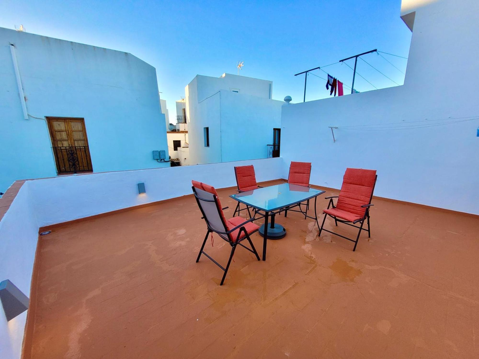 Casa La Aurora Lägenhet Vejer de la Frontera Exteriör bild